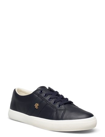 Lauren Ralph Lauren Janson Ii Nappa Leather Sneaker - Blue - 35.5
