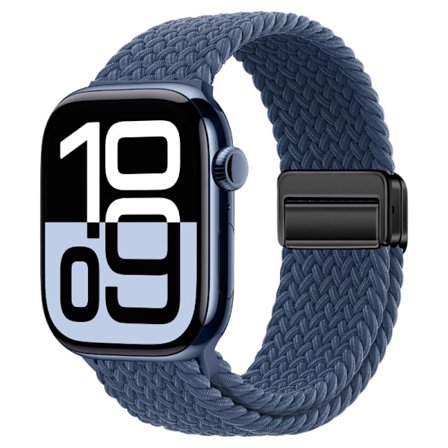 Starlight Nylon Braided Watch Strap för Apple Watch