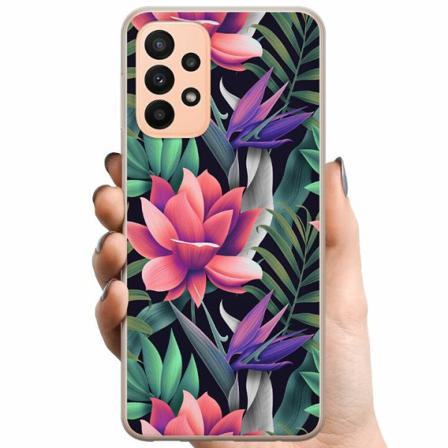 Samsung Galaxy A23 5g Tpu Mobilskal Blommor