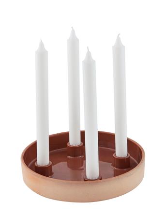 Hikari Advent Candleholder Home Decoration Candlesticks & Tealight Holders Tealight Holders Brun OYOY Living Design