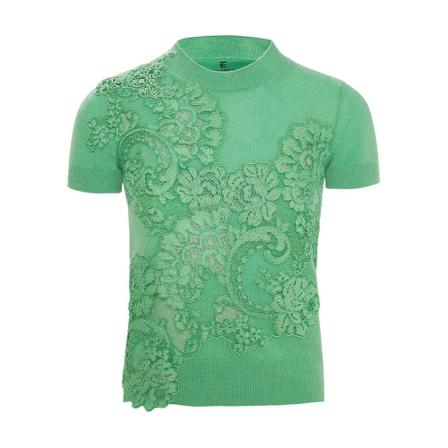 Ermanno Scervino, Blouse Zielony, Kobieta, Rozmiar: M