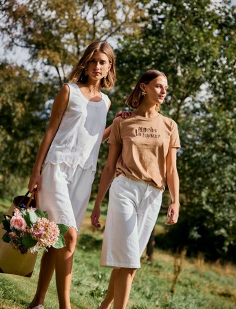 FREE/QUENT Shorts - White - XL