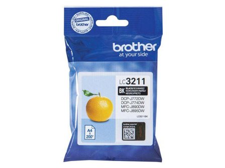 Brother LC3211BK - svart - original - blekkpatron