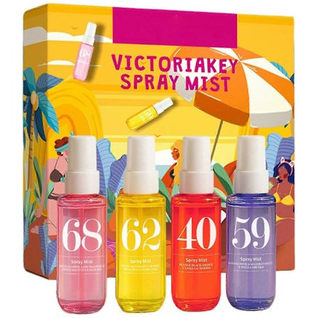 Smagfuldt duftsæt - Spray Mist & Eau de Toilette i Jasmin, Blomme & Violet_Specialerbjudanden