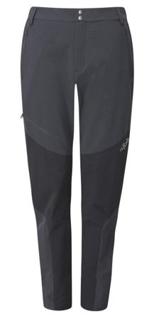 Rab W's Torque Mountain Softshell Pants Beluga/Black