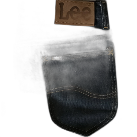 Mörkblå jeans från Lee