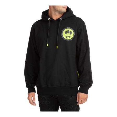 Barrow men's hoodie sweatshirt sweat Sort, Herre