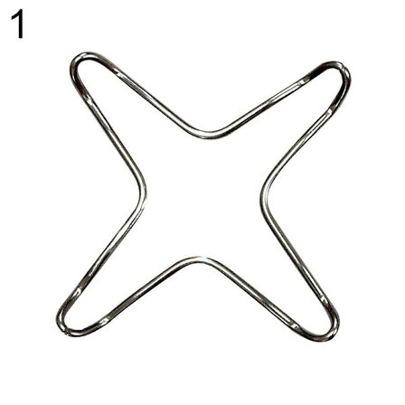 Rostfritt stål Spis Top Reducer Support Kaffekanna Simmer Ring Köksverktyg