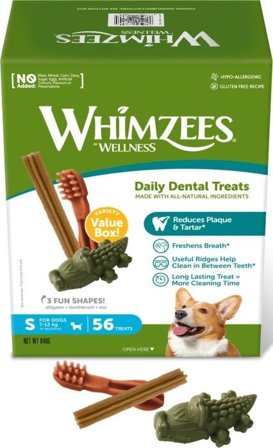 Whimzees Variety S 56 pcs 840 g Box