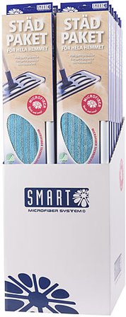 SMARTMICROFIBER RENGJØRINGSPAKKE 6 DELER