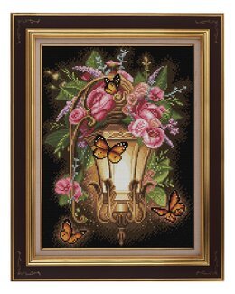 Diamond Painting Nyponlykta