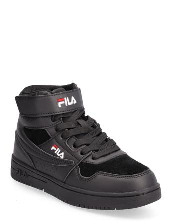Arcade Velcro Mid Kids Korkeavartiset Tennarit Musta FILA
