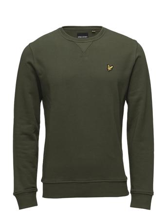 Crew Neck Sweatshirt Svetari Collegepaita Vihreä Lyle & Scott