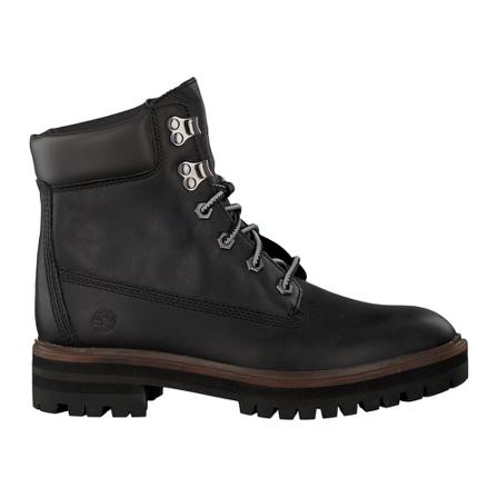 Timberland, Timberland Boots ( 36 t/m 42 ) 192Tim 11 Zwart, Dames, Maat:40 EU,leather