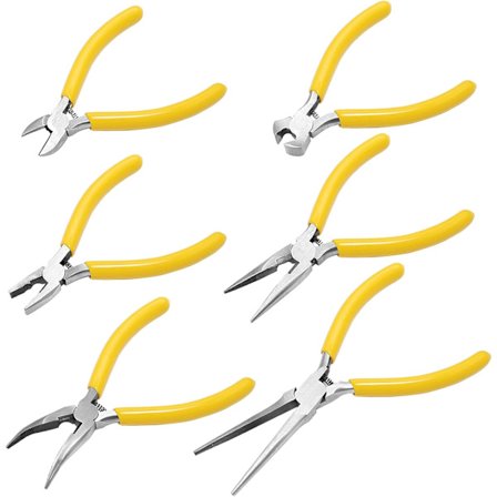 6-osainen korupihtisarja, SourceTon korujen valmistustyökalusarja korujen helmien korjaustarvikkeisiin