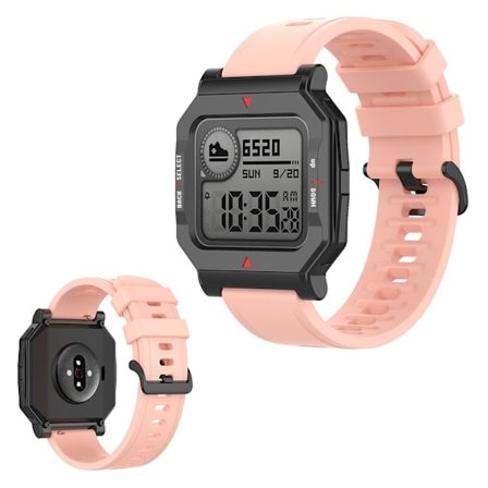 Amazfit Neo silikon klockarmband - rosa