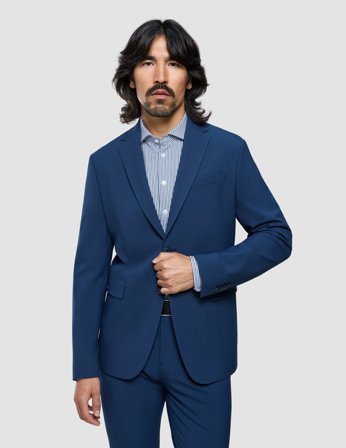Shaping New Tomorrow - Essential Blazer - Marine Blue - Slim Fit - Herre - Størrelse XXL