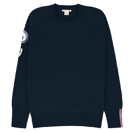 Amundsen Peak Crew Neck Womens Faded Navy