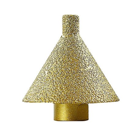 M10 Diamant Afskærmnings- og Afkantningsbit Hulbor Reamer Kegle Udhulning Polering Slibesten til Porcelæn Fliser Marmor 55mm