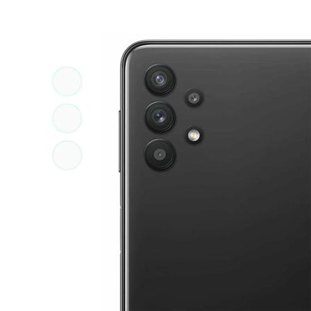 Samsung Galaxy M32 5G karkaistua lasia kameran linssin suojus Transparent