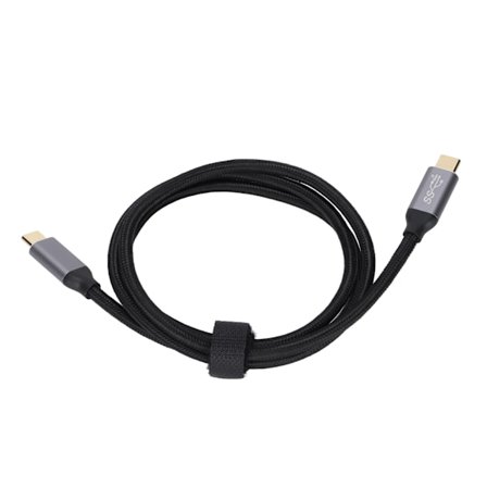 USB C-kabel 10 Gbps rask hastighet 100 W strøm hurtiglading 4K 60 Hz smart chip stabil overføring Type C hannkabel for PC