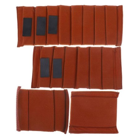 4 stk. Kamerataske Indsats Kamerataske Divider Krog og Løkke Klæbende Rem Kamerataske Indsats