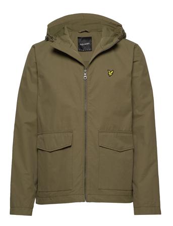 Double Pocket Jacket Parka Jacka Grön Lyle & Scott