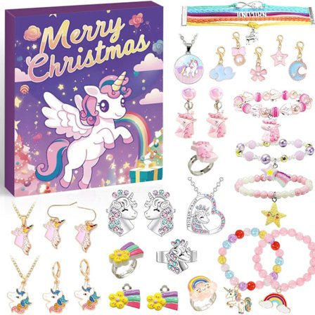 Adventskalender 2024, Smykke-adventskalender kompatibel Voksne Kvinner Jenter Jule Nedtellingsgave kompatibel Mamma Kone Datter