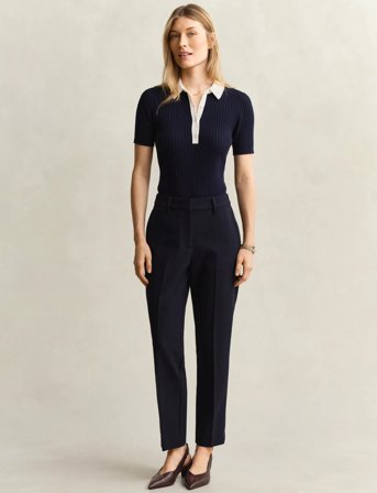 GANT Fluid Slim Slack - Blue - 38