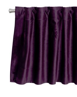 Multibandskappa enfärgad sammet Plommonlila - Linea