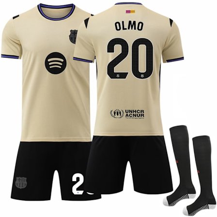 25-26 Barcelona udebane fodboldtrøje nr. 20 Olmo