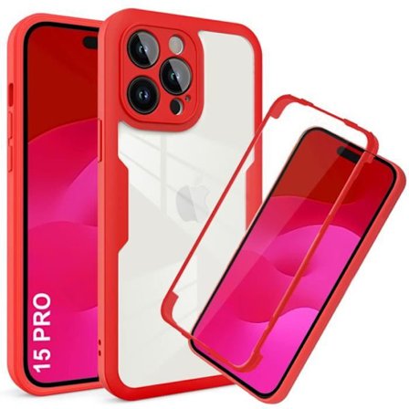 Coque - E.F.CONNECTION - för iPhone 15 Pro - 360 skydd - Repellerande - Dämpar stötar