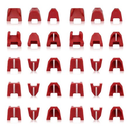 42-38-0017 No-Mar Pad Kit (Sæt med 30) til sømpistolspids af 2746-00 Næsepude No Mar Tip sømpistol, dykkerpistol