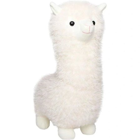 Vårfågel Alpakka Plysjleketøy, Llama Kosedyr Stor 45cm Dukke Plysjpute Myk Fluffy Pute Super Kawaii Gave til Jente på Bursdagen