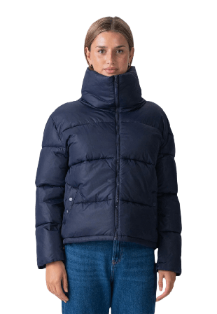 TeeShoppen Kort Pufferjacka Vinterjackor Dam XXL