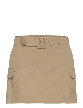 Mango | Cargo Mini-Skirt With Belt | L
