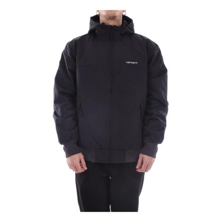 Carhartt Wip, Winter Jackets Zwart, Heren, Maat:M