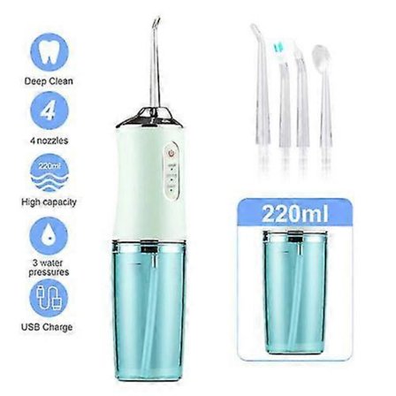 Vattentråds Dental Vattenstråle Elektrisk Oral Irrigator Tandrengörare Vattentråd