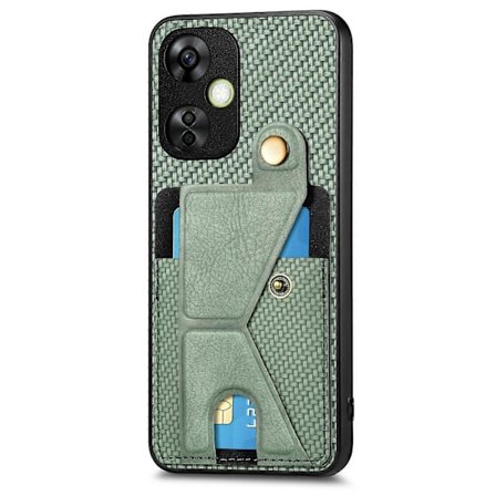 Kolfiberplånboksfodral för OnePlus Nord CE 3 Lite