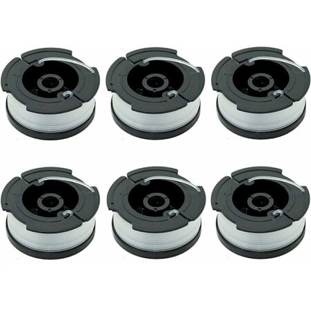 6-pakkaus A6481 A6485 -puolia Black & Decker -ruohonleikkureihin -KK