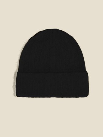 Holzweiler Erica Fluffy Beanie - Black - Women's - One size