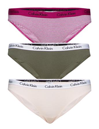 Bikini 3Pk Trosa Brief Tanga Multi/mönstrad Calvin Klein