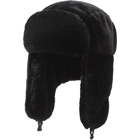 Trapper Hat Unisex Voksen, Russisk Hat Udendørs Vinter Hat Bomber Hat Ushanka Hat Varme Huer med Øreklapper Jagthat Vindtæt Kunstpels Hat
