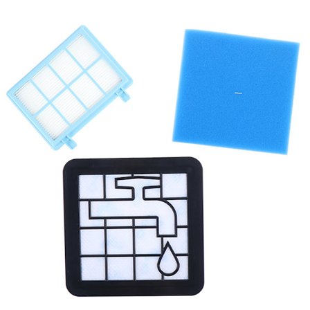 Motorskumfiltersats för Philips robotdammsugare