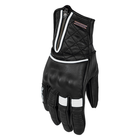 Motokrosové Rukavice Rusty Stitches Lilly Dámské Černá/Bílá S