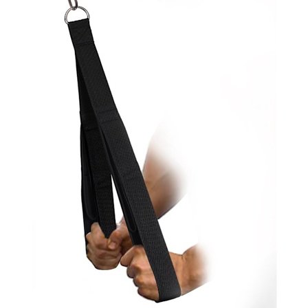 Triceps Trenings Tau 27" og 20" for Kabelmaskin, Treningstilbehør, Kraftig Triceps Tau, Styrketrening på Gym, Hjemme Pulley System