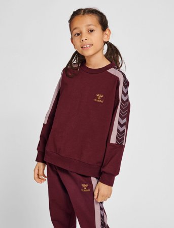 Hummel Hmlaudrey Sweatshirt - Burgundy - 116