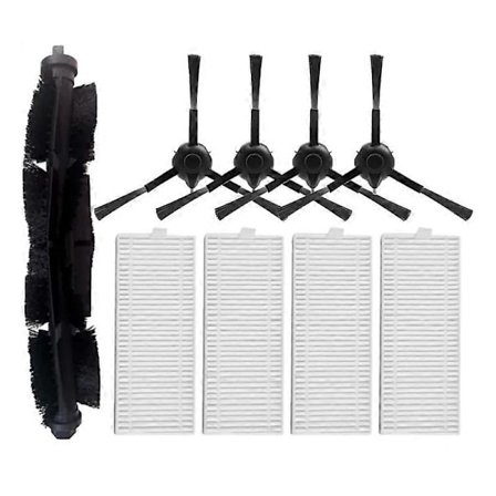 För TCL SWEEVA 6000 6500 Robotdammsugare Rulle Huvud Sidoborste Hepa Filter Reservdelar Tillbehör