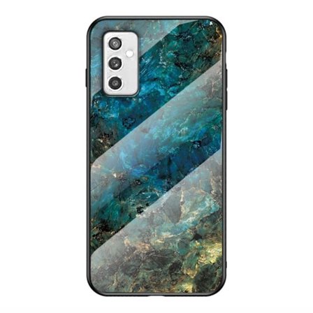Fantasy Marmor Samsung Galaxy M52 5G skal - Smaragd Marmor