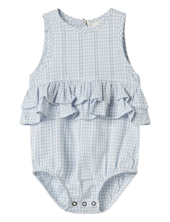 Nbfhazelle Sl Suit Lil Blue Lil'Atelier